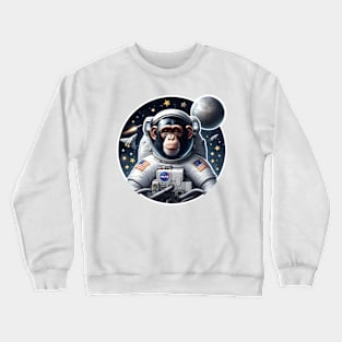 Space Monkey Crewneck Sweatshirt